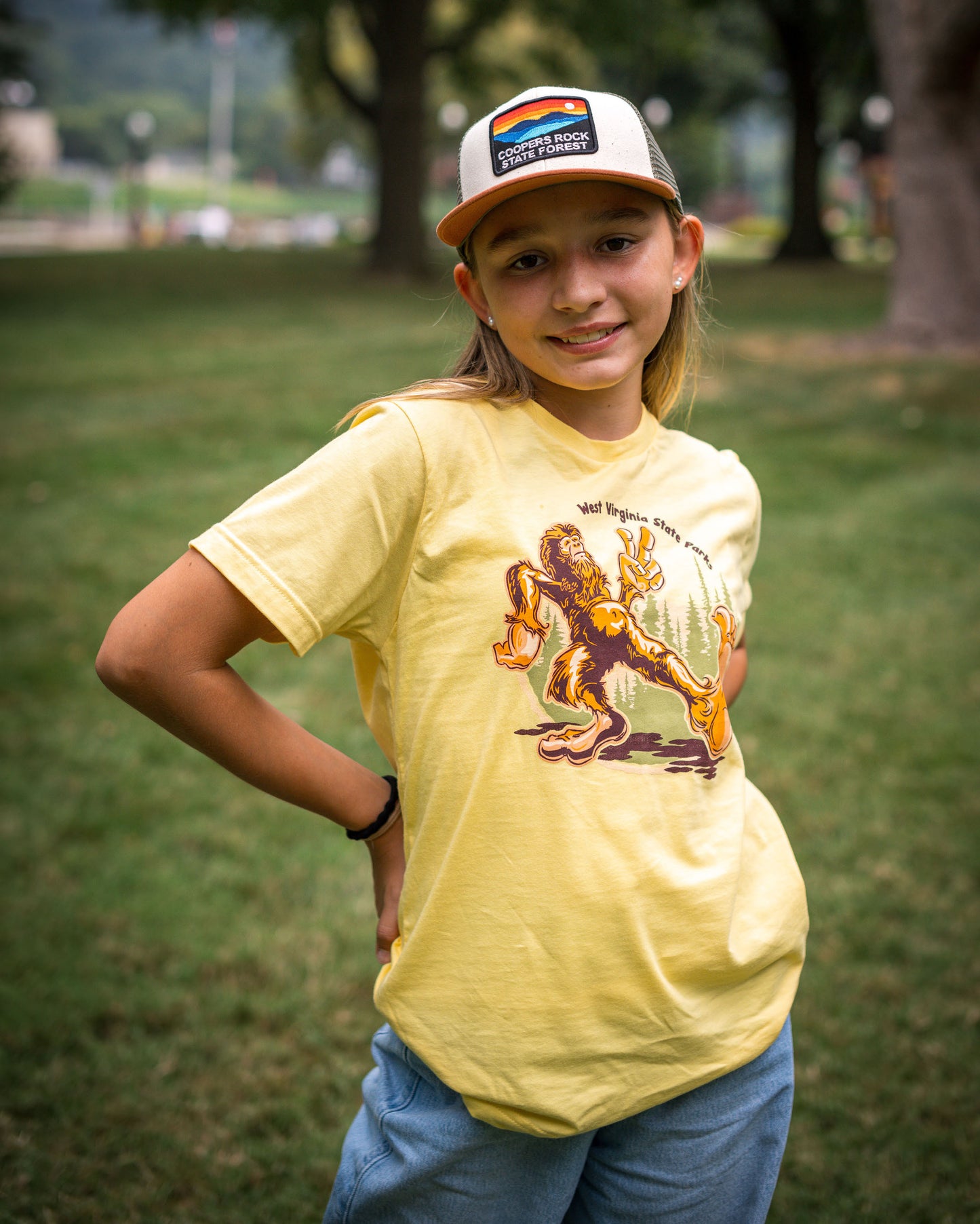 Parks Groovin’ Bigfoot Kids Tee