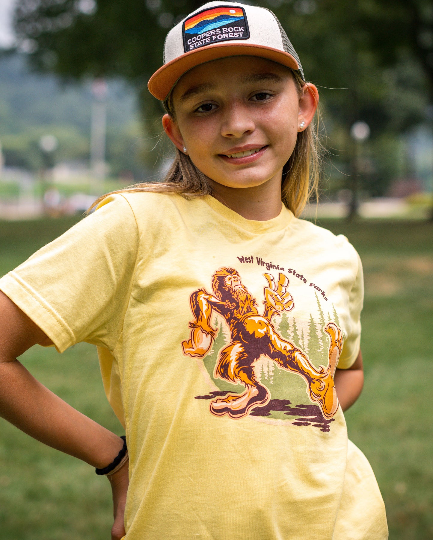 Parks Groovin’ Bigfoot Kids Tee
