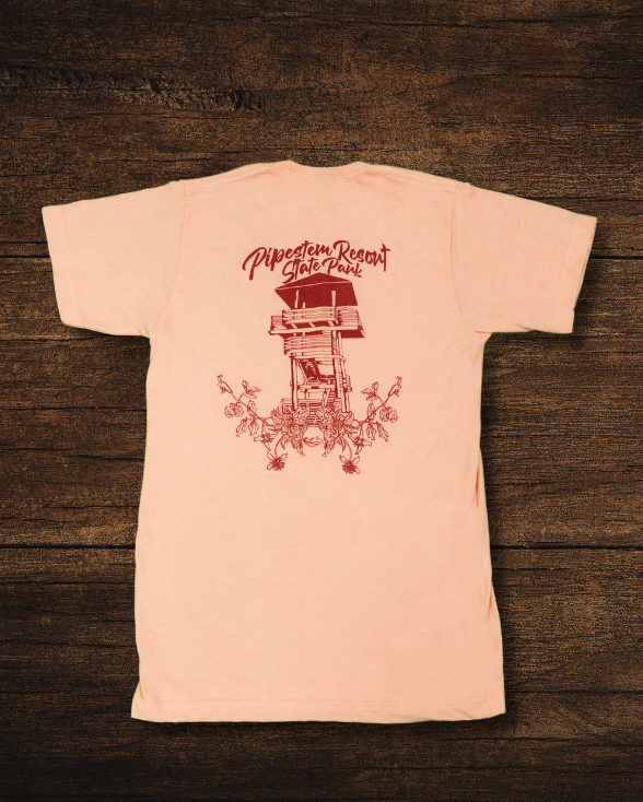 Pipestem State Park T-shirt by Loving WV