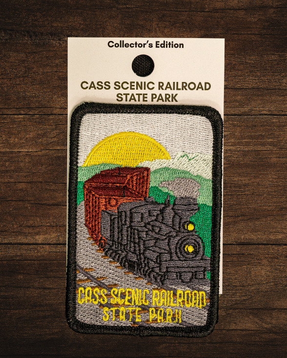 Cass Scenic Railroad State Park Collector's Sunrise Edition Patch
