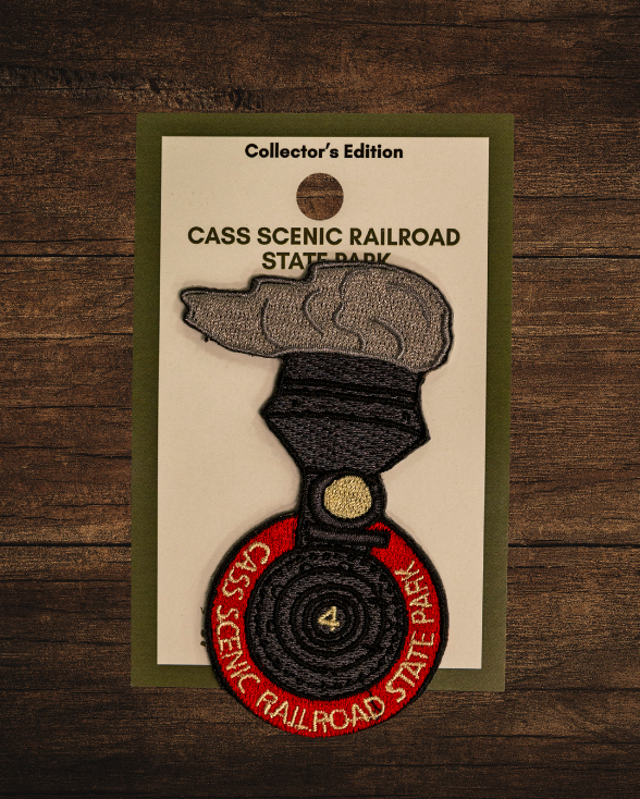 Cass Scenic Railroad State Park Collector's Engine 4 Edition Patch