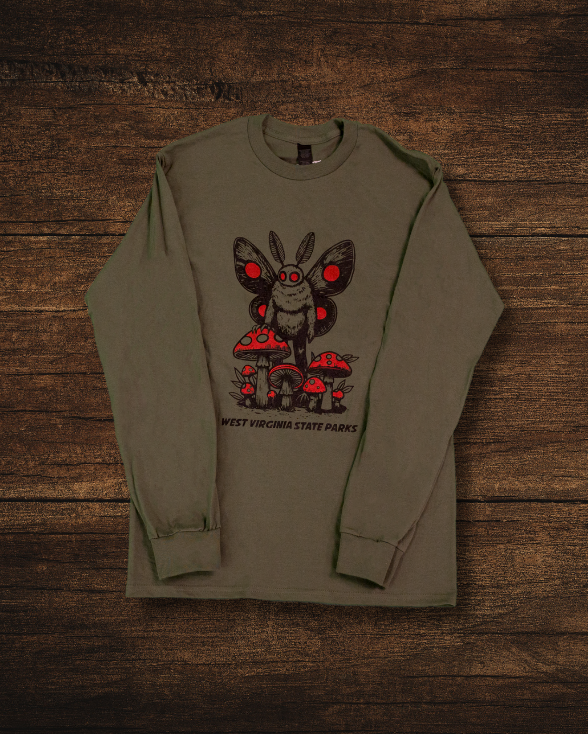 Mushroom Mothman Long Sleeve by Loving WV