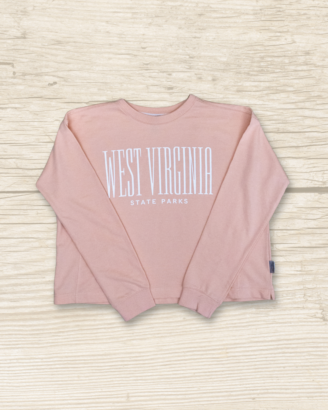 West Virginia State Parks Cropped Crewneck Sweatshirt