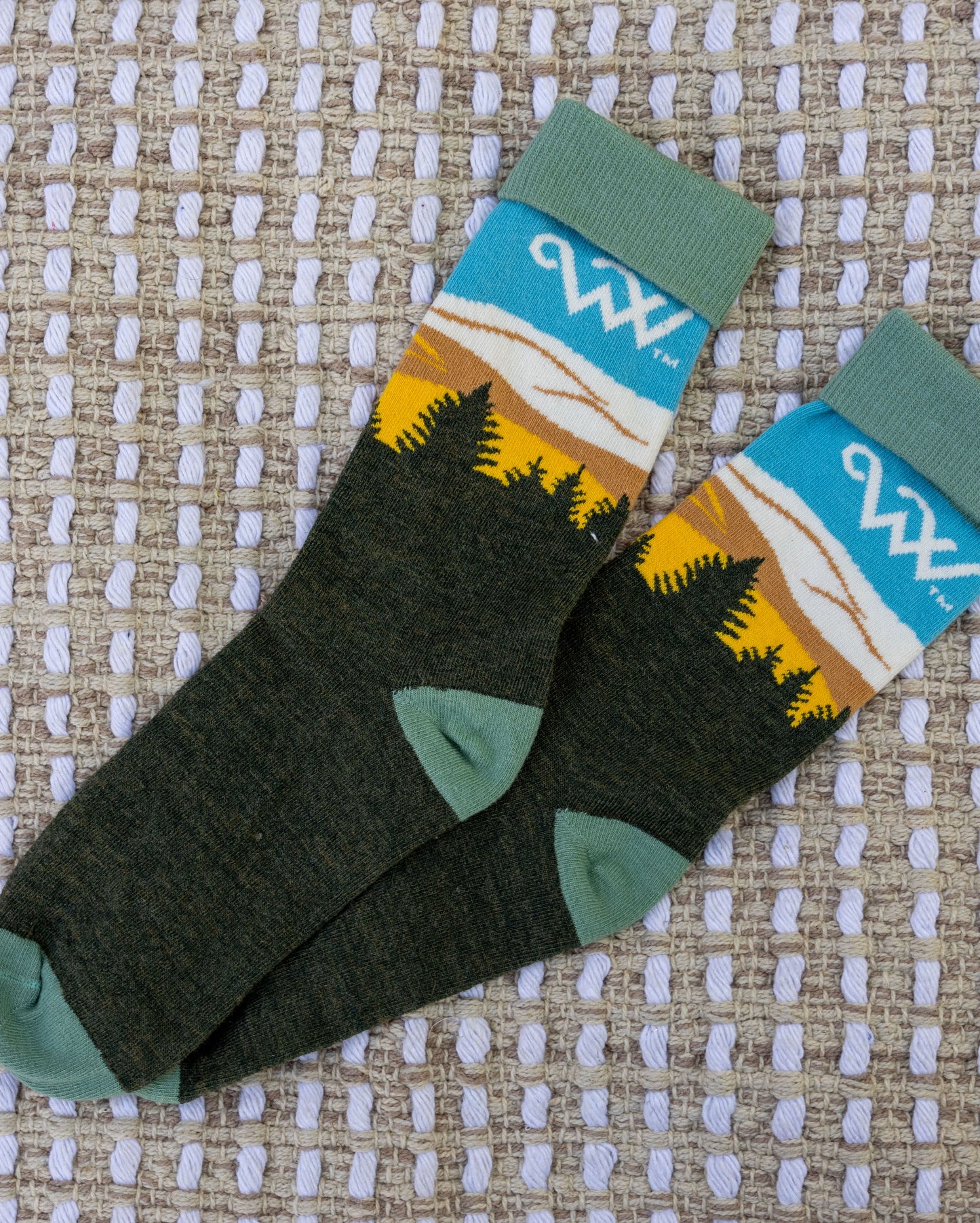 Almost Heaven Hiking Wool Socks