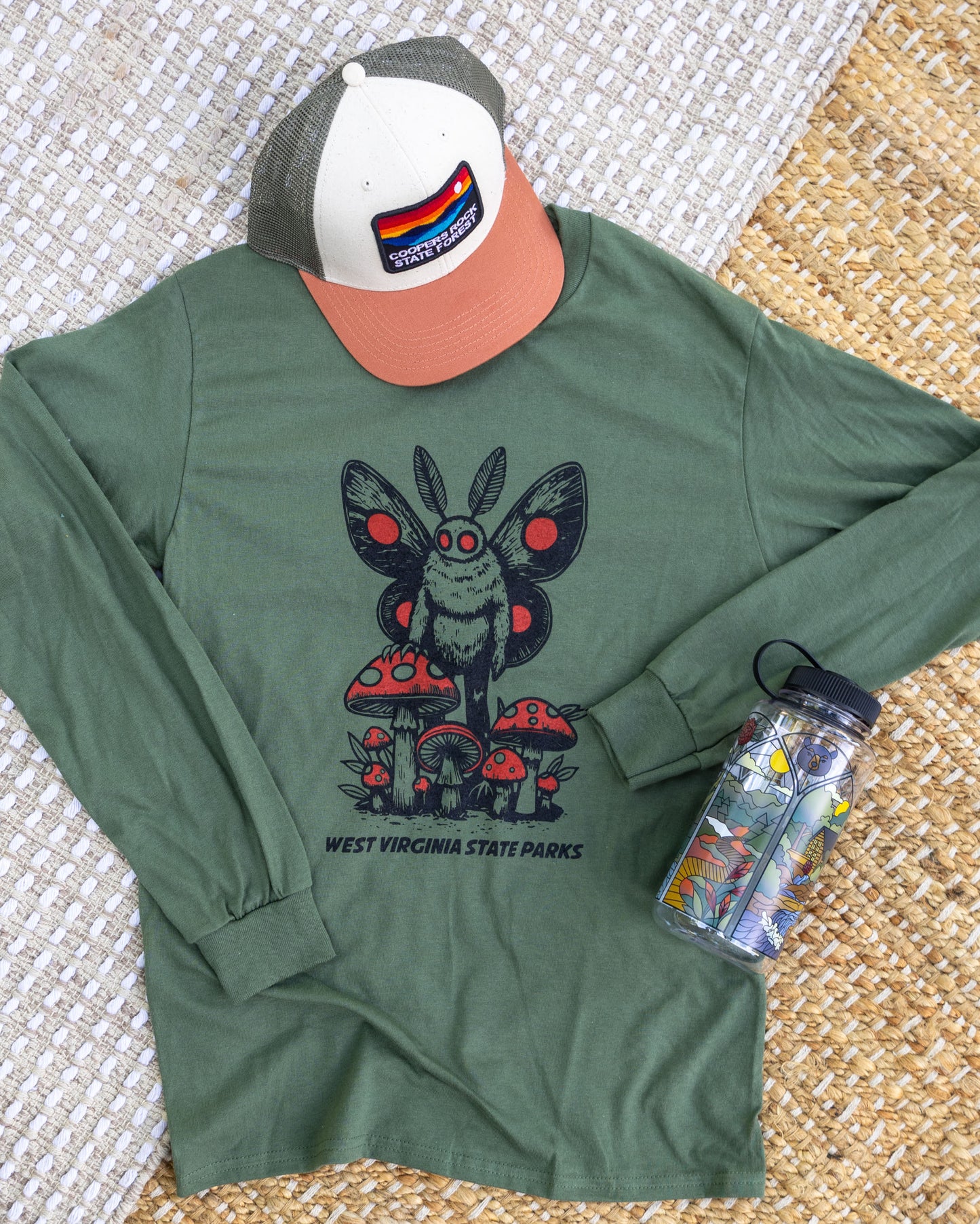 Mushroom Mothman Long Sleeve by Loving WV