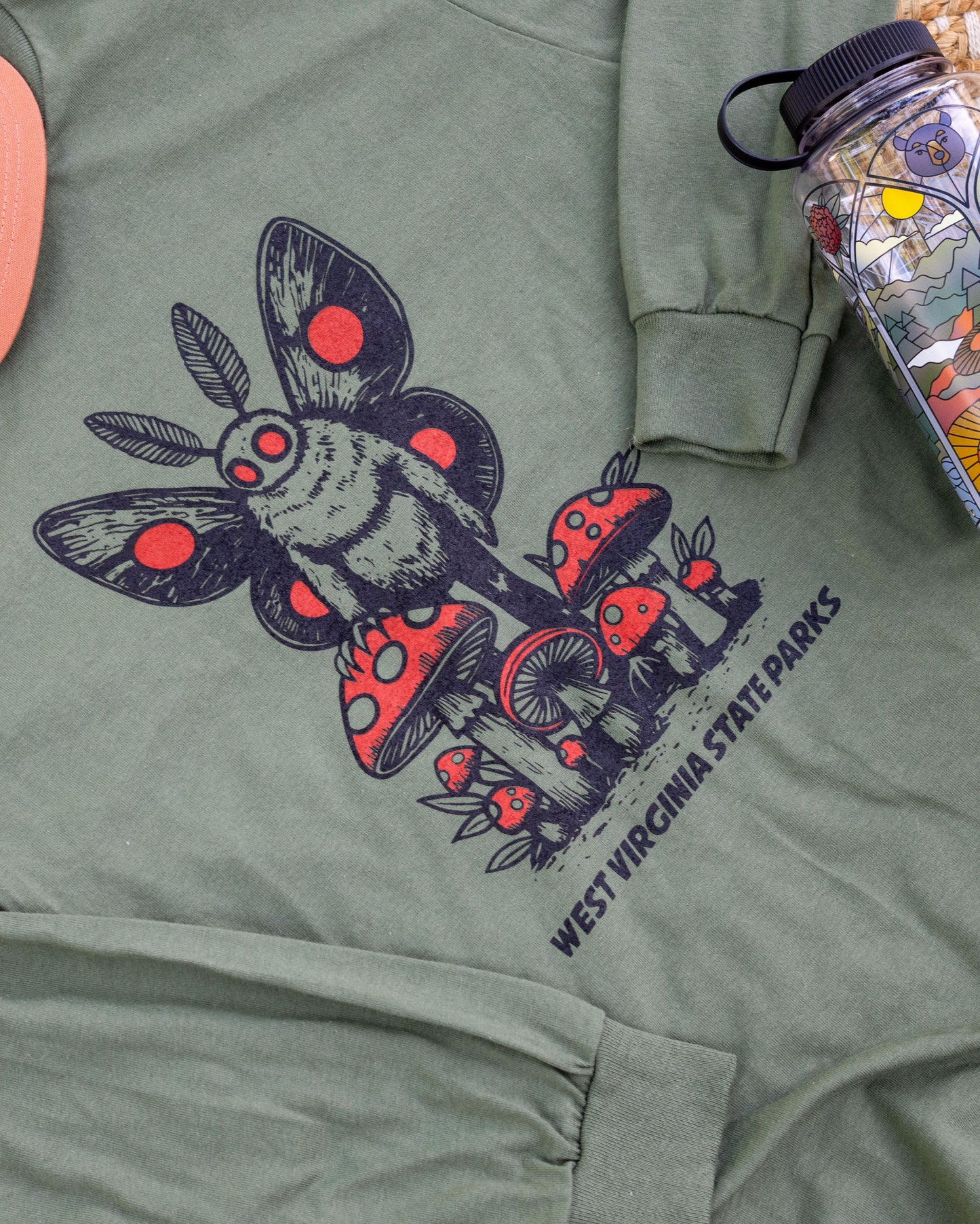 Mushroom Mothman Long Sleeve by Loving WV