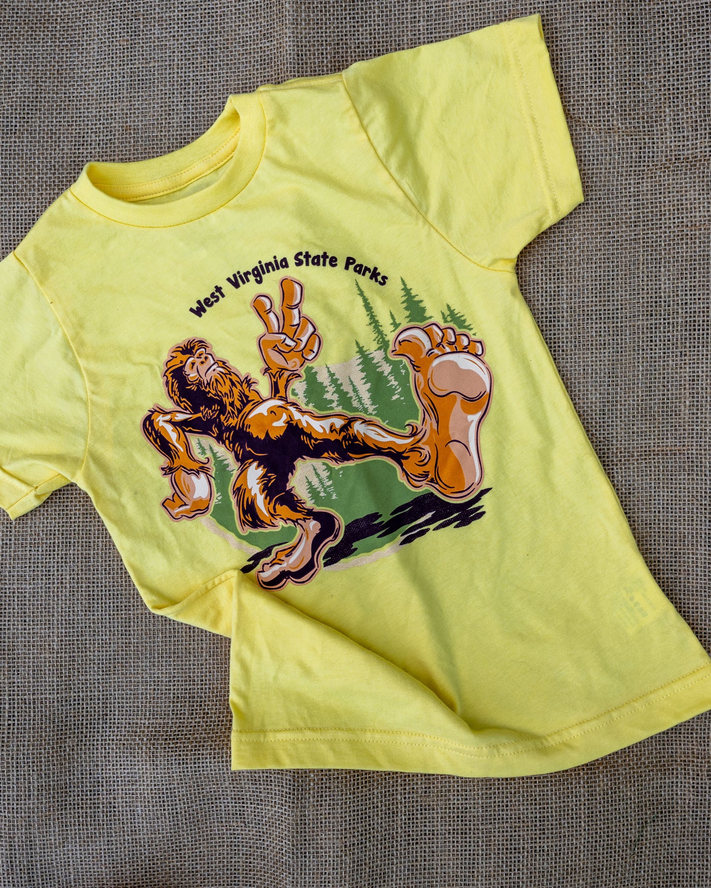 Parks Groovin’ Bigfoot Kids Tee