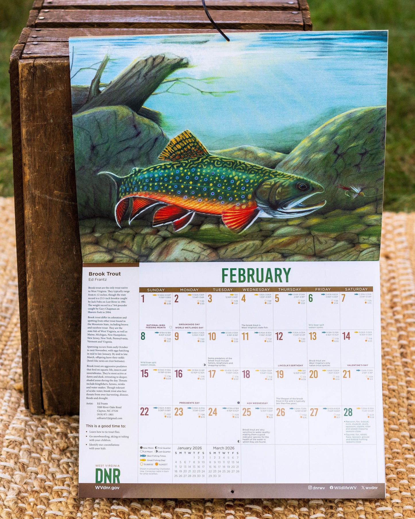 DNR Wildlife Calendar
