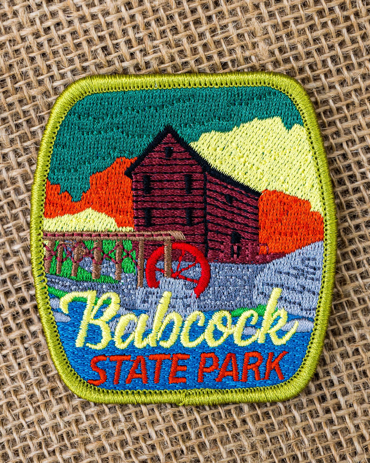 Babcock State Park Collector's Grist Mill Edition Patch