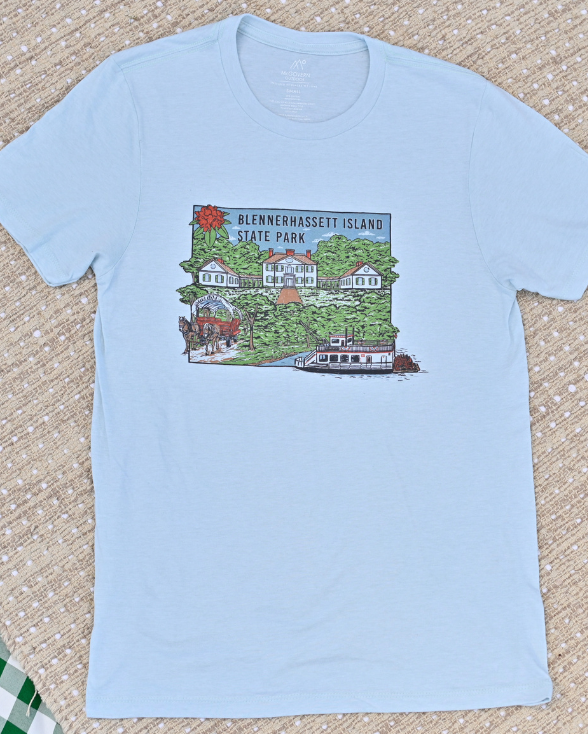 Blennerhassett Island Historical State Park Vintage T-shirt