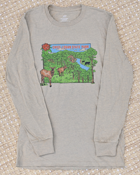 Chief Logan State Park Vintage Long Sleeve