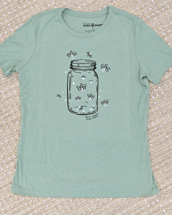 Glow of the Mountains – WV State Parks Women's Tee