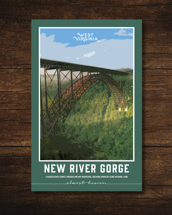 New River Gorge Poster