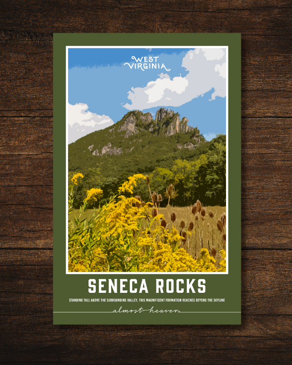 Seneca Rocks Poster