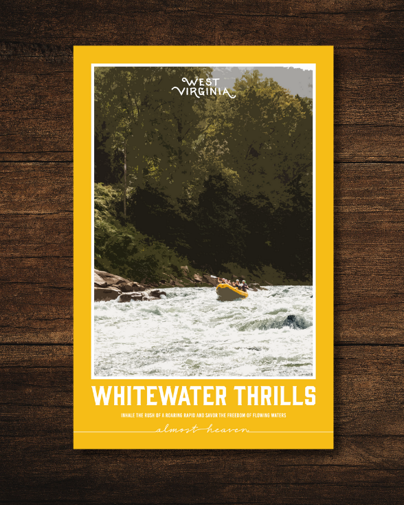Whitewater Thrills Poster