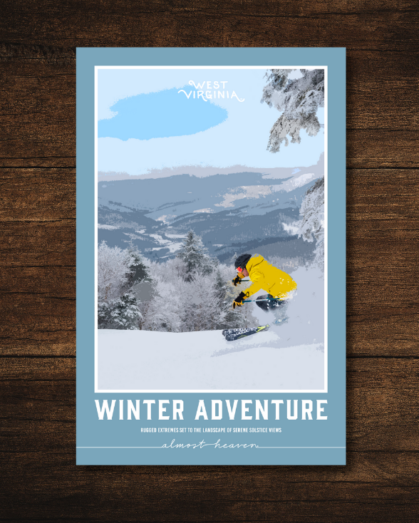 Winter Adventure Poster