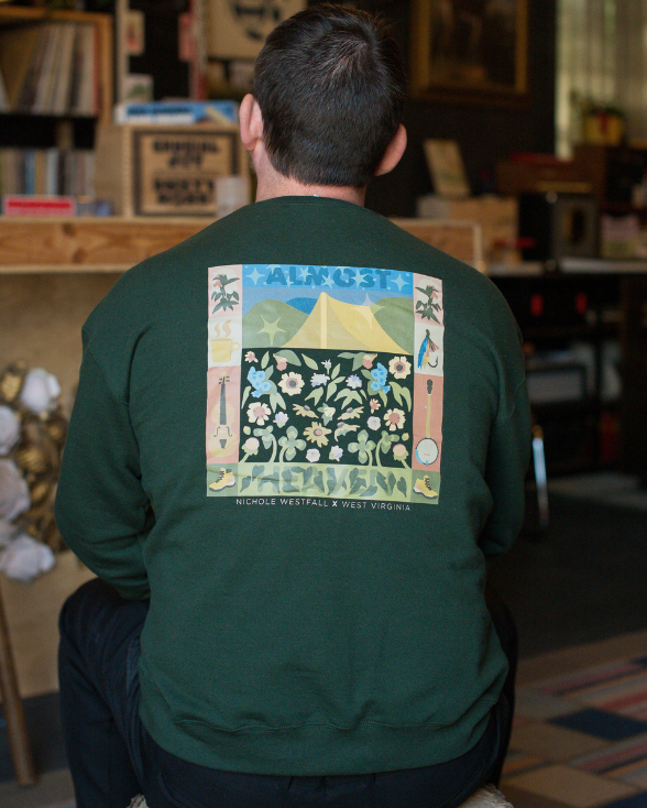 Special Edition Mural Crewneck Sweatshirt