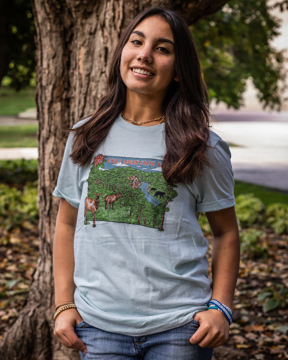 Chief Logan State Park Vintage T-shirt