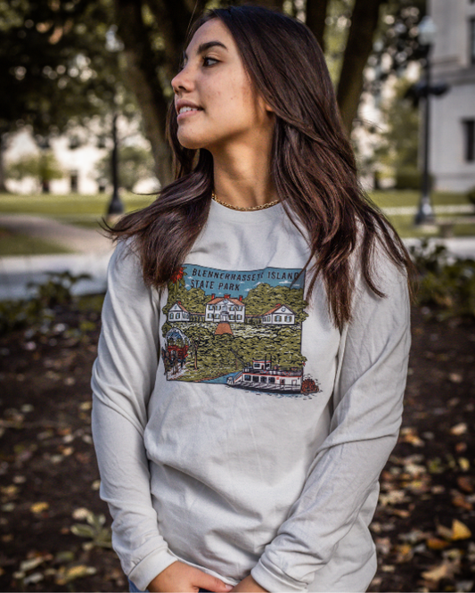 Blennerhassett Island Historical State Park Vintage Long Sleeve