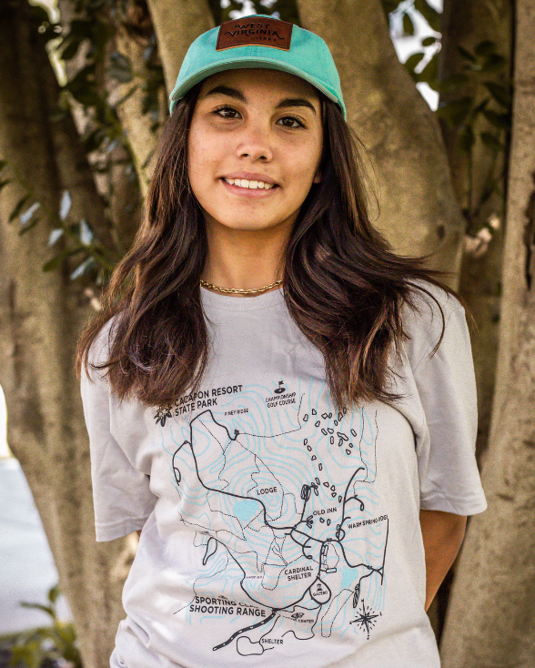 Cacapon Resort State Park Trail Map T-shirt