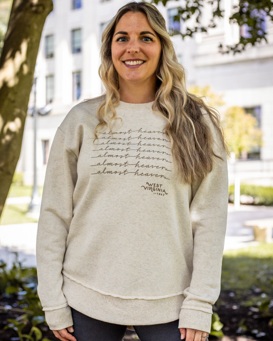 Almost Heaven Women’s Crewneck Sweatshirt
