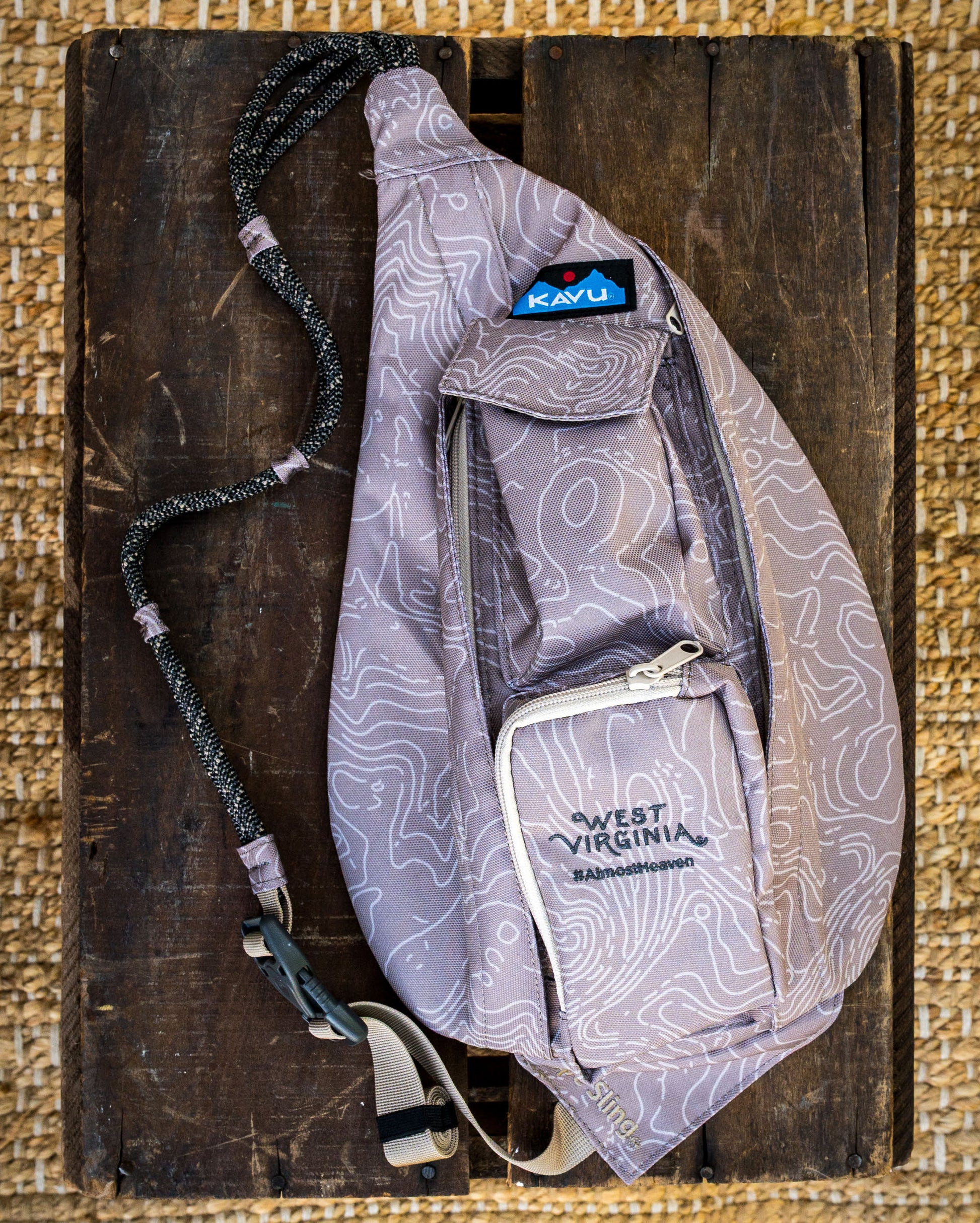 Kavu Rope Sling Backpack – West Virginia State Parks