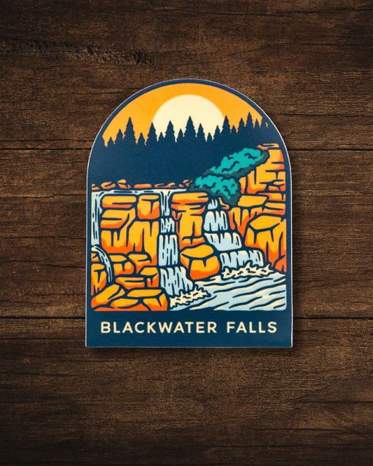 Blackwater Falls Sticker by Loving WV