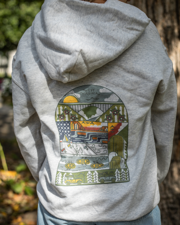 West Virginia Adventure Hoodie