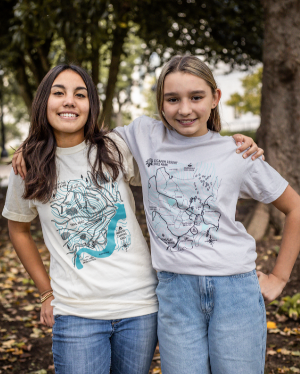 Cacapon Resort State Park Trail Map T-shirt