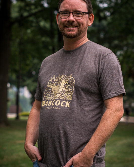 Babcock State Park T-shirt by Loving WV