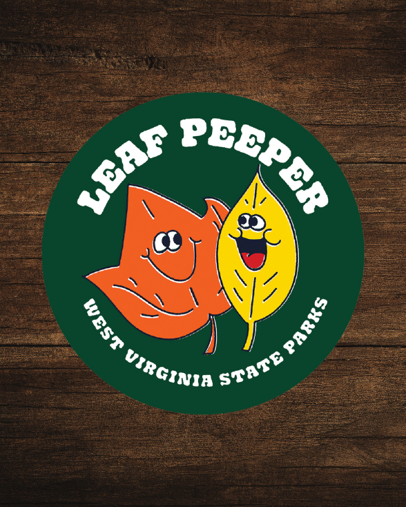 West Virginia State Parks - Leaf Peepers Tour sticker