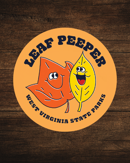 West Virginia State Parks - Leaf Peepers Tour sticker