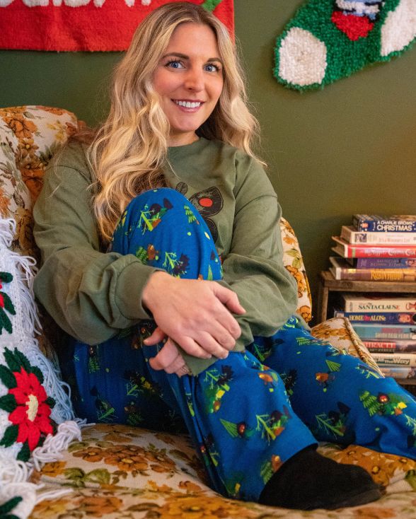 Adult Cryptid Buddies West Virginia State Parks Pajama Pants