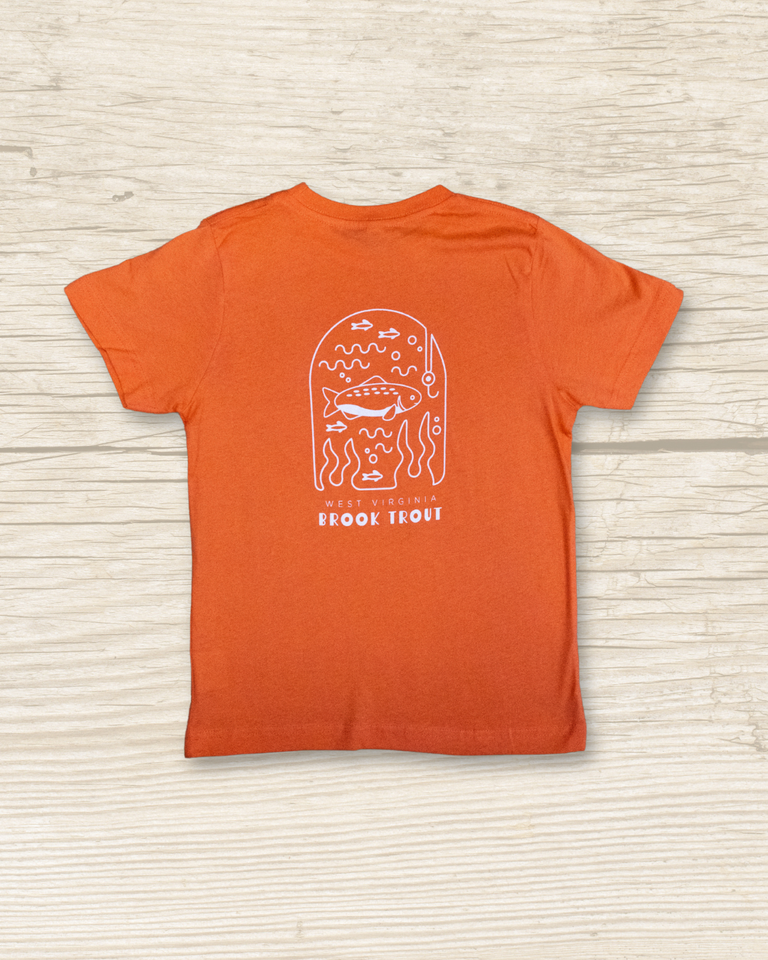 West Virginia Rainbow Trout Kids Tee