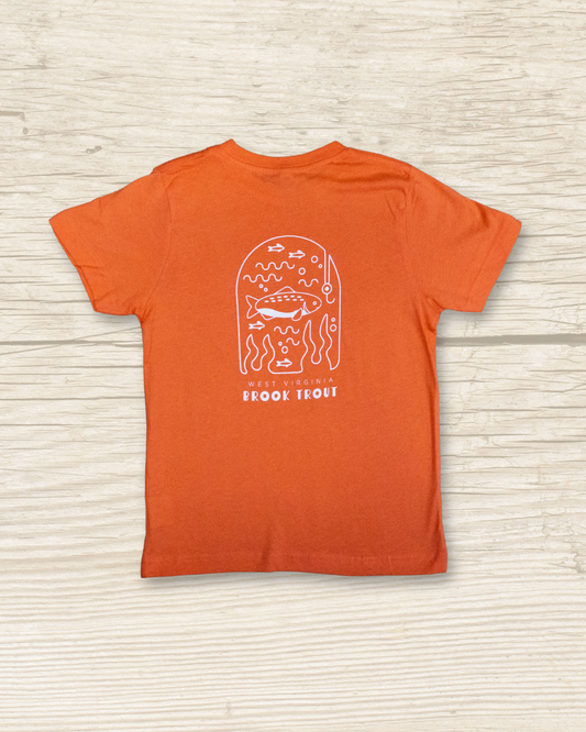 West Virginia Rainbow Trout Kids Tee