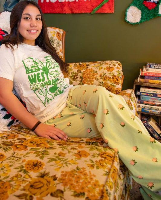 Adult Rhododendron West Virginia State Parks Pajama Pants