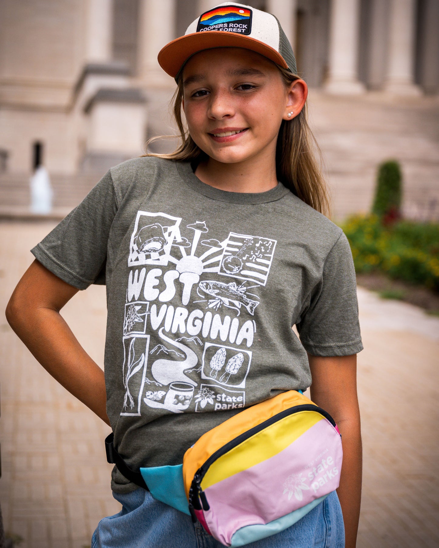 Youth West Virginia State Parks Tee