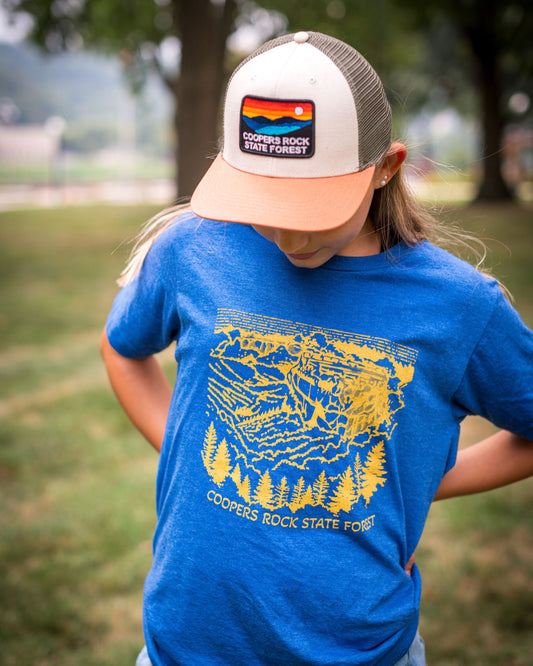 Coopers Rock State Forest T-shirt by Loving WV