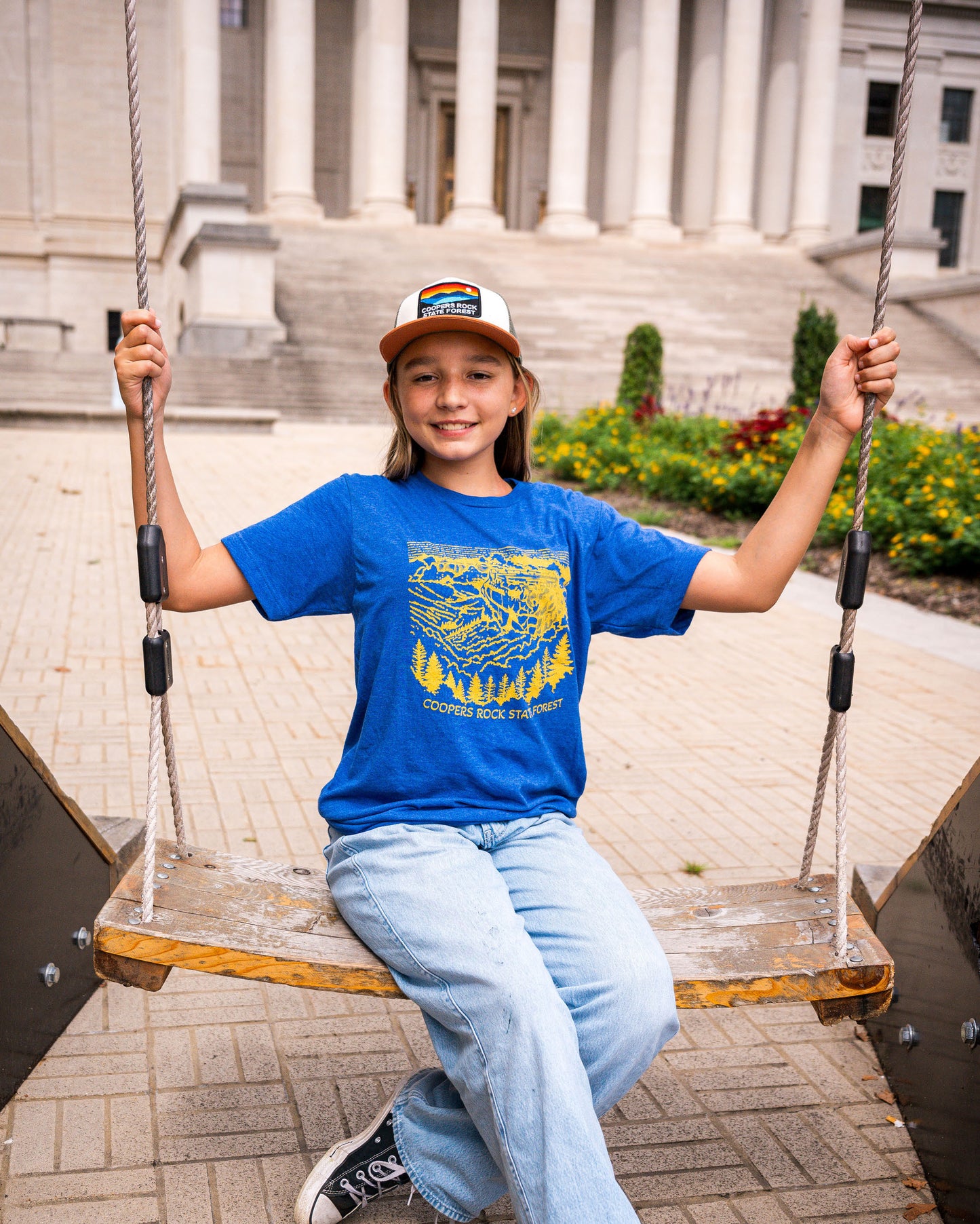 Coopers Rock State Forest T-shirt by Loving WV