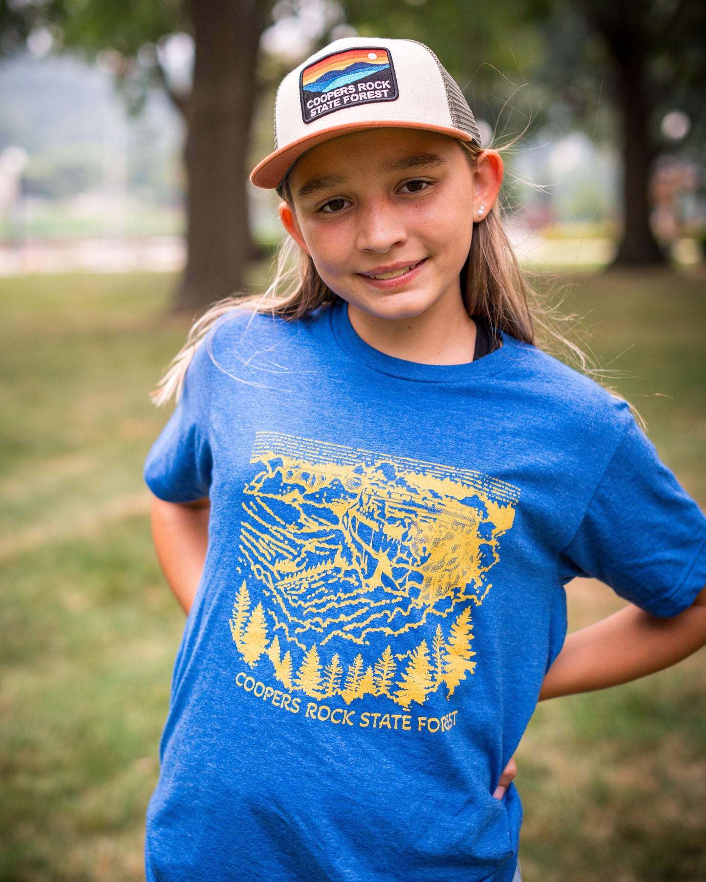 Coopers Rock State Forest T-shirt by Loving WV