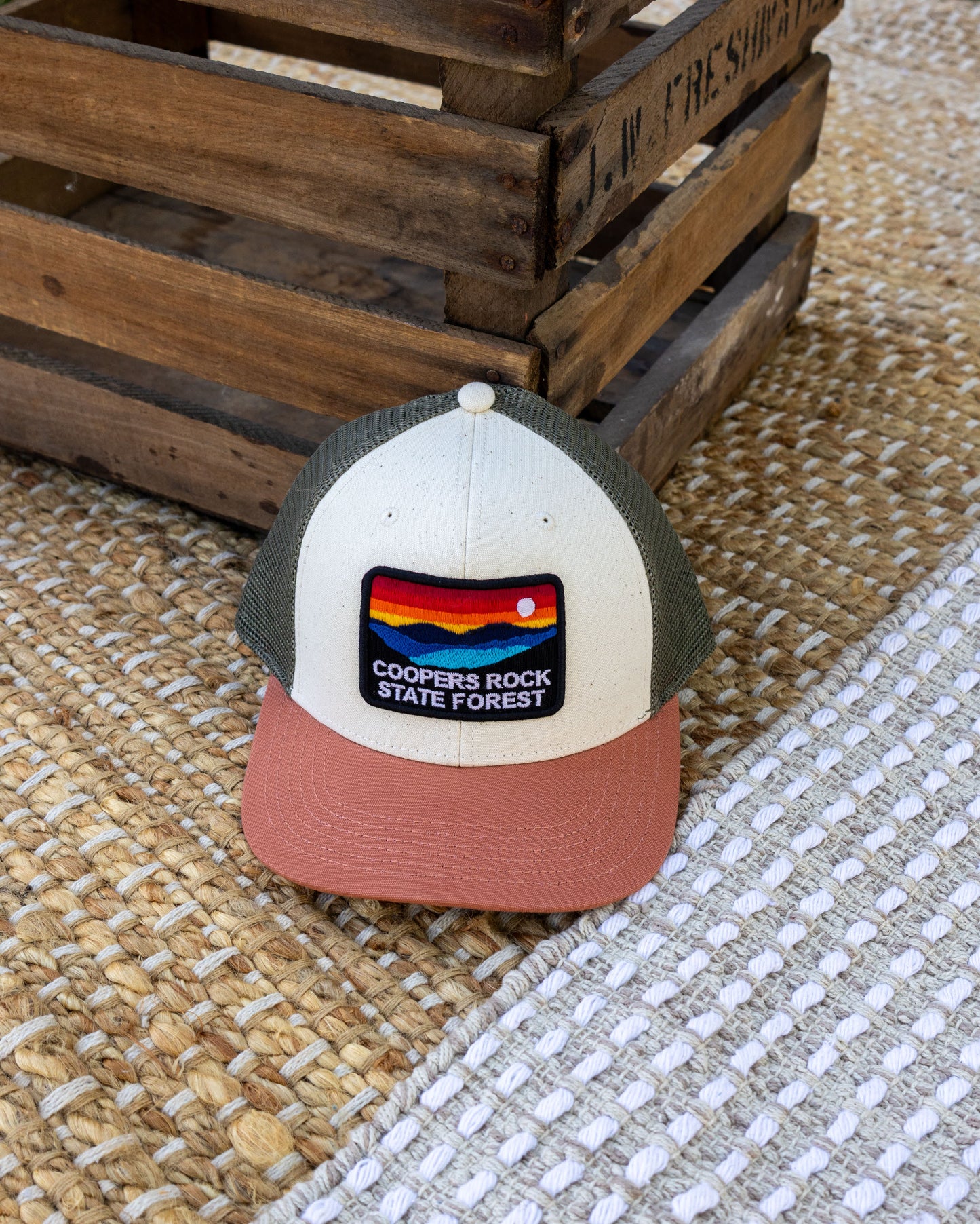 Coopers Rock State Forest Trucker Hat