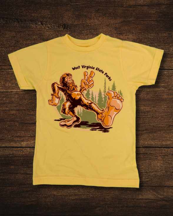 Parks Groovin’ Bigfoot Kids Tee