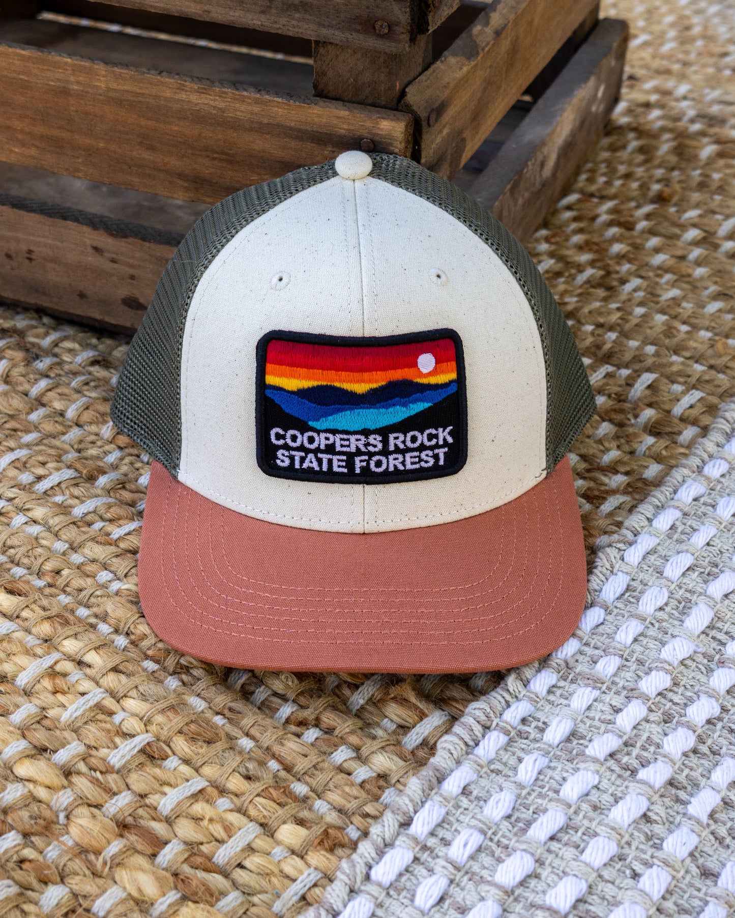 Coopers Rock State Forest Trucker Hat
