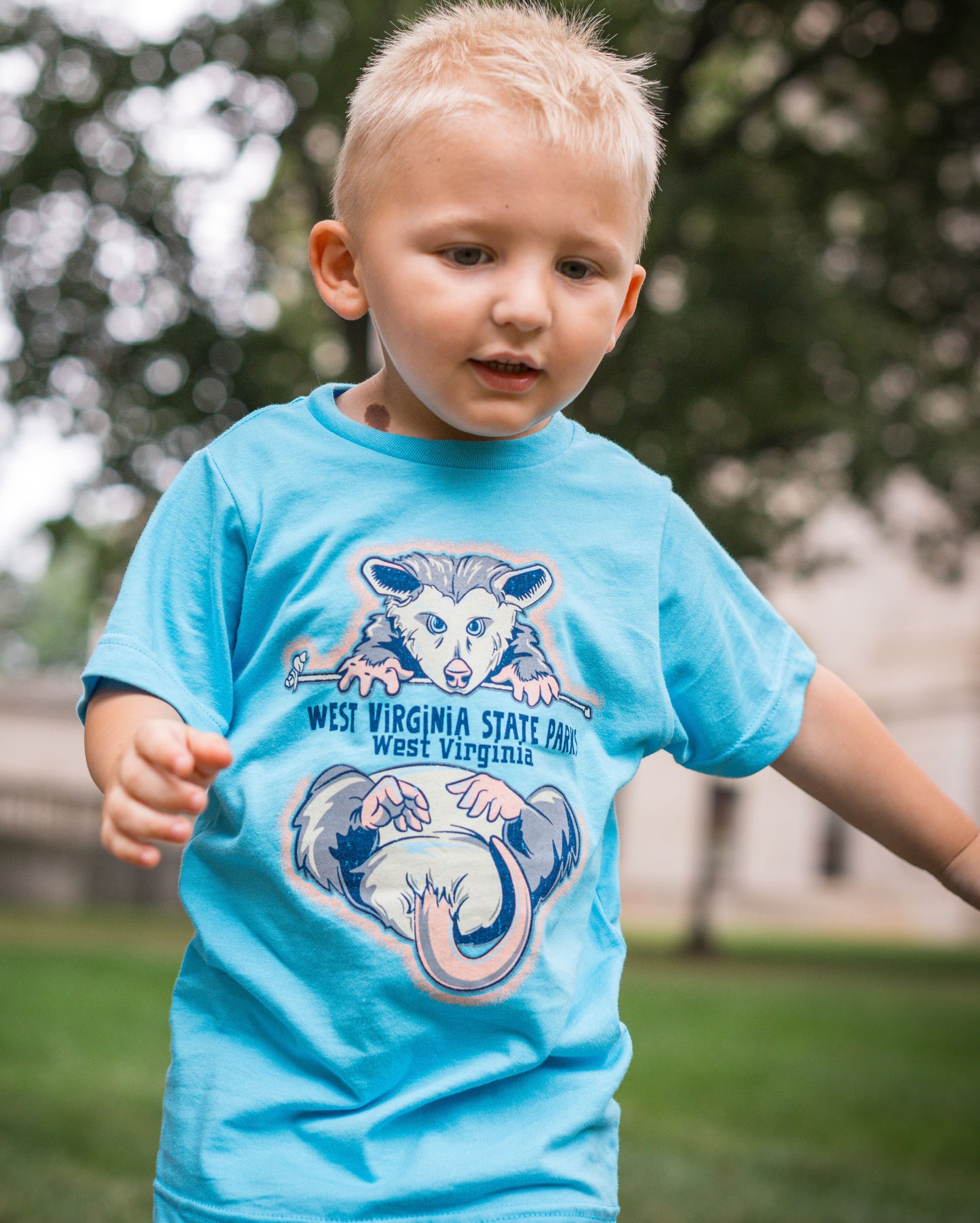 West Virginia State Parks Hangin’ Around Possum Kids Tee