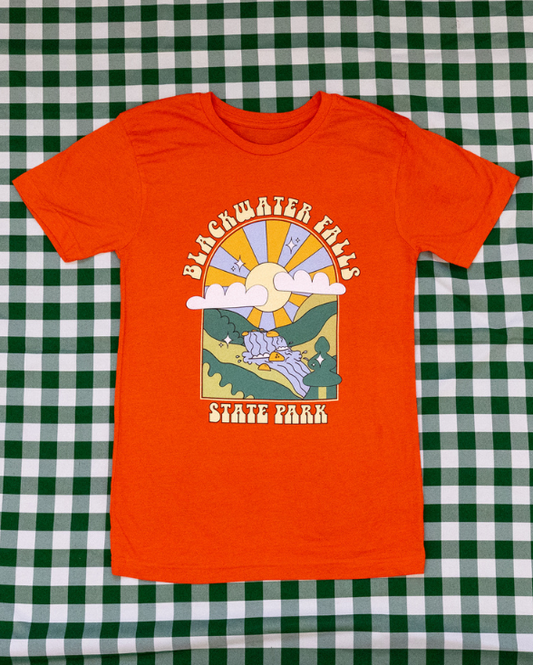 Blackwater Falls State Park Retro T-Shirt