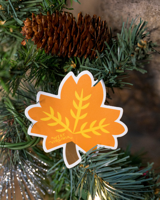 Maple Leaf Sticker