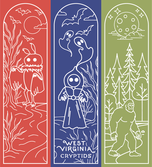 West Virginia Cryptids Sticker
