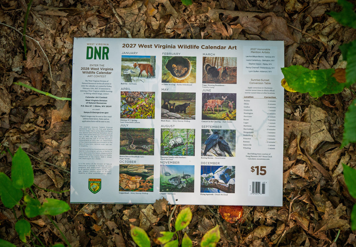 DNR Wildlife Calendar