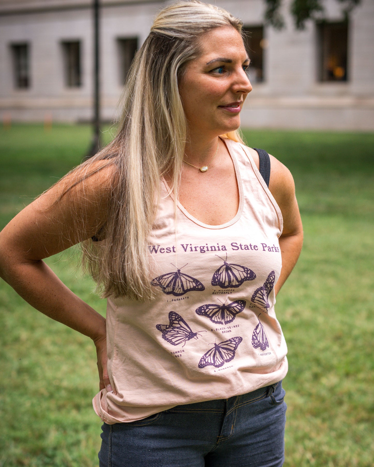WVSP Butterflies Women's Tank