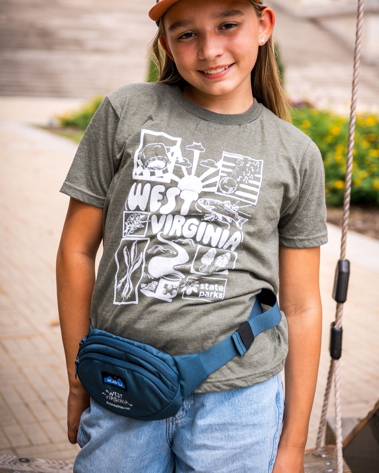 West Virginia Kavu Bag